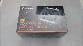 Unboxing Power Supply Gigabyte Aorus P850W - Excellent price quality