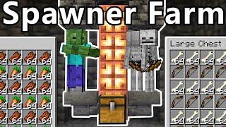 Mob Spawner farm  Minecraft 1.20+