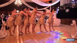 Pitch Perfect Wedding Toast Maid of Honor and Bridesmaid Flash Mob