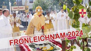 Fronleichnam  Prozession im Stift Heiligenkreuz 2024