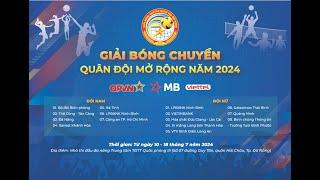 TRỰC TIẾP  Thể Công Tân Cảng vs LPBank Ninh Bình - Giải Bóng chuyền Quân đội 2024  Quán thể thao