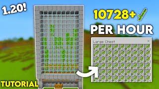 AUTOMATIC BAMBOO FARM TUTORIAL IN MINECRAFT BEDROCK 1.20 MCPEPC