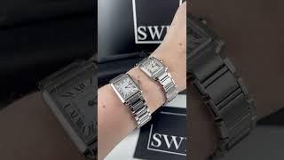 Cartier Tank Francaise and Tank Must Steel Ladies Watches Review  SwissWatchExpo