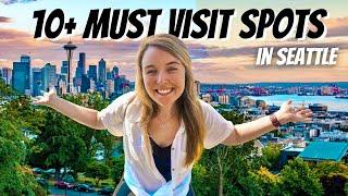 BEST Things to do in Seattle  3 Day Seattle Travel Guide  What to Do Eat & See in Seattle Vlog