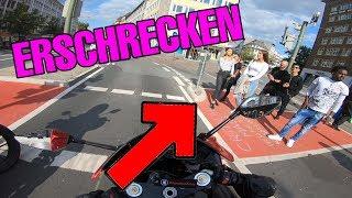 Frauen ERSCHRECKT  MotoVlog  Yamahco