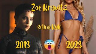 The Batman Cast Then & Now in 2013 vs 2023  Zoe Kravitz now  How they Changes?