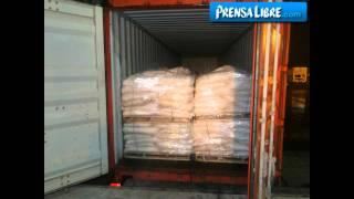 Decomisan 761 barriles con precursores para droga en Puerto Barrios Izabal