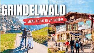 EXPLORING GRINDELWALD-FIRST  A Day of Thrills and Adventure Cliff Walk First Flyer Trotti Bike