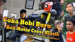 Proses Pengiriman Pes 2022  Sambil Ngecengin MOTOR CROS CLASIC Bersama komunitas berkelana 2 #Vlog