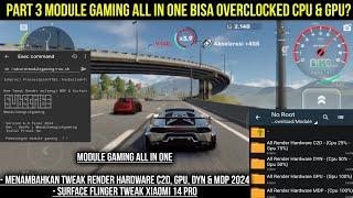 No Root Overclock Cpu & Gpu Gaming 100% Module Gaming Terbaru Render Hardware? C2D DYN GPU & MDP