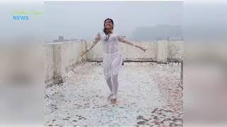 Wet Dress Rain Dance by Renowned Bollywood Actor Archana Gupta @SouthernAsianNews