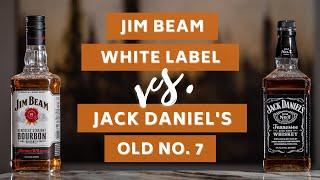 Is Tennessee Whiskey BETTER THAN Kentucky Bourbon?  Jim Beam vs Jack Daniels BLIND BOURBON REVIEW