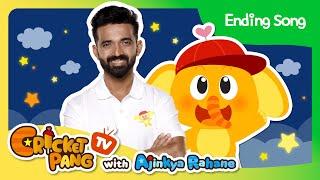 CricketPang with Ajinkya Rahane  Ending Song  CricketPang TV with Ajinkya Rahane