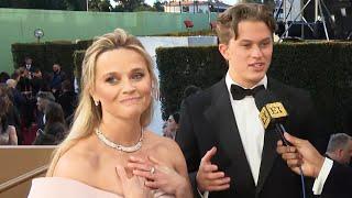 Reese Witherspoon Emotional Over Son Deacon Phillippe Coming as Her Golden Globes Date Exclusive