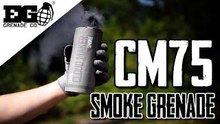CM75 - Black Smoke Grenade - Smoke Bomb - Smoke Effect