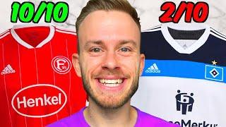 2. Bundesliga Trikot-Ranking 202223 Wer hat das Schönste?  Wer das Hässlichste? 