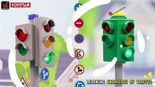 Popular Kids City Traffic Light WITH LIGHT & SOUND.