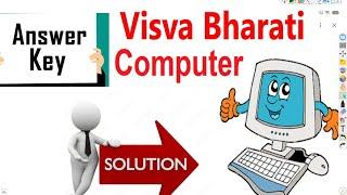 Visva bharti MTS answer key 2023##COMPUTER solution##NTA pattern 