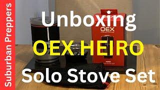 #oex Heiro Solo Stove Set Unboxing & Review