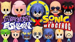 Every SONIC X FRIDAY NIGHT FUNKIN Mii MOD EVER