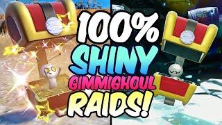 Get GUARANTEED Shiny 6IV Gimmighoul Raids in Pokemon Scarlet VIolet