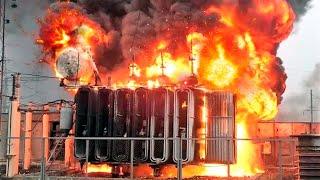 TOP10  Most Dangerous Transformer Explosions EVER.
