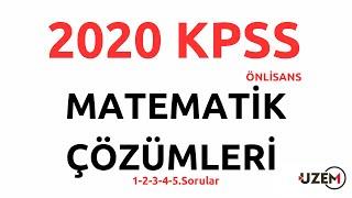 2020 KPSS ön lisans çıkmış soruların  çözümleri ile devam ediyoruz  1-2-3-4-5. Sorular