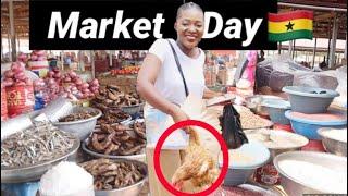 How Much Food Costs in Accra  Ghana Market  Price of Food in Ghana  West Africa Market Experience