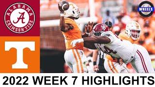 #3 Alabama vs #6 Tennessee Highlights GAME OF THE YEAR  Week 7  2022 College Football Highlights