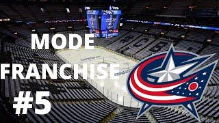 FRANCHISE MODE  BLUE JACKETS DE COLUMBUS  #5 NHL 22 QCFR