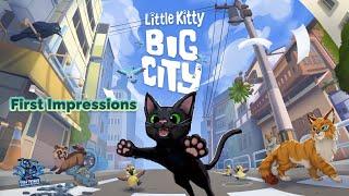 Little Kitty Big City gameplay and first impressions