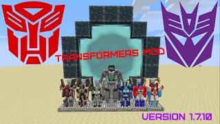 Transformers Mod 1.7.10 Fisk Files mod