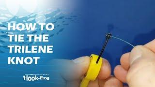 How to tie a Quick Trilene Knot using Hook-Eze Fishing Tool
