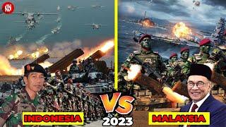 MALAYSIA KAGET LIHAT KEKUATAN MILITER INDONESIA  Perbandingan Militer Indonesia vs Malaysia 2023