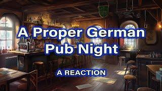 US American REACTS - What you need to know before heading to a proper German pub night