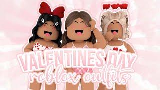 AESTHETIC VALENTINES day ROBLOX outfits with CODES and LINKS  AdrieCookie 