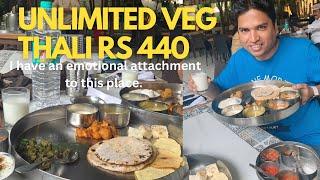 Unlimited Pure Veg Thali for only Rs. 440.  Ritz Hotel Pune  Authentic Veg Food.