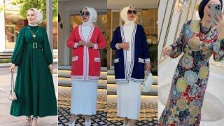 موضة ربيع 2024 فساتين تركية للمحجبات modest clothing Mohammed hijab  Hijabi girl  modest fashio