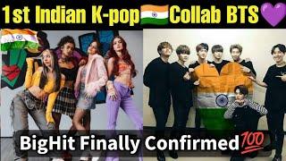 1st Indian K-pop  Group Collab with BTS  BTS Collab with Indian  Wish India First K-pop Group 