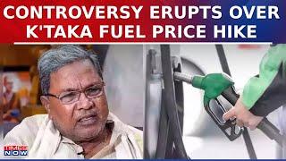 Controversy Erupts Over Karnataka Fuel Price Hike BJP Criticizes Congress with Khata Khat Remark