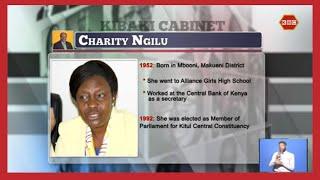 The Cabinets  Charity Ngilu
