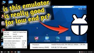 Top Emulator for Low End PC  NO Need GPU  Android 6  TianTian App Player