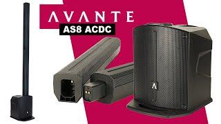 Avante Audio AS8 ACDC Battery-Powered P.A. System