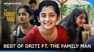 Best Of Dhriti ft. Manoj Bajpayee  Ashlesha Thakur  The Family Man  Prime Video India