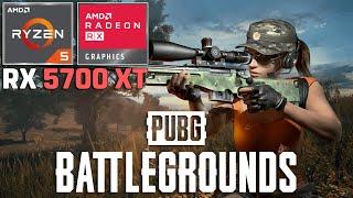 PUBG BATTLEGROUNDS - RX 5700 XT + Ryzen 5 5600G - 1080p Ultra Settings