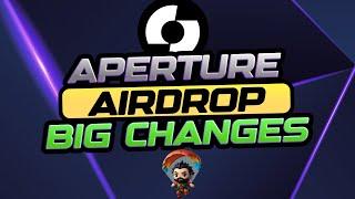 Aperture Finance Airdrop BIG CHANGES