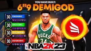 THIS 69 DEMIGOD BUILD WILL *BREAK* NBA 2K23 99+ ATTRIBUTES SPEEDBOOSTING BUILD Best Build 2k23