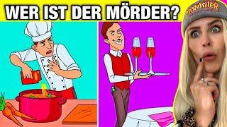 WER IST DER MÖRDER?  14 harte Rätsel die deinen Verstand fordern