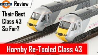 Review Hornby Re-Tooled Class 43 HST R30099 East Coast Trains Livery - Comparison w previous model