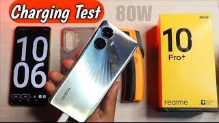 Realme 10 Pro Plus Charging Test with BOX Charger  Heat Test  80W